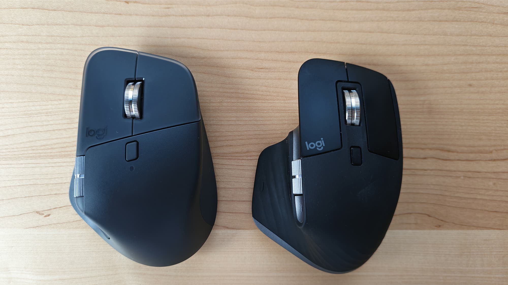The Logitech MX Master 4 mouse.