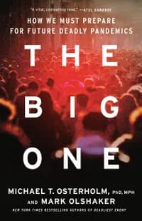 Bìa sách 'The Big One: How We Must Prepare for Future Deadly Pandemics'