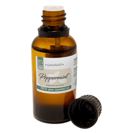 Dầu bạc hà nguyên chất của GreenHealth, 1 fl oz
