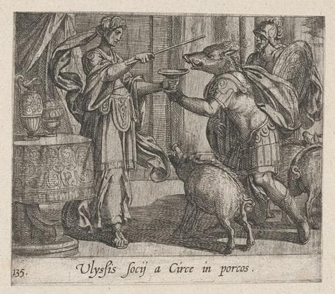 Circe Changing Ulysses' Men into Swine