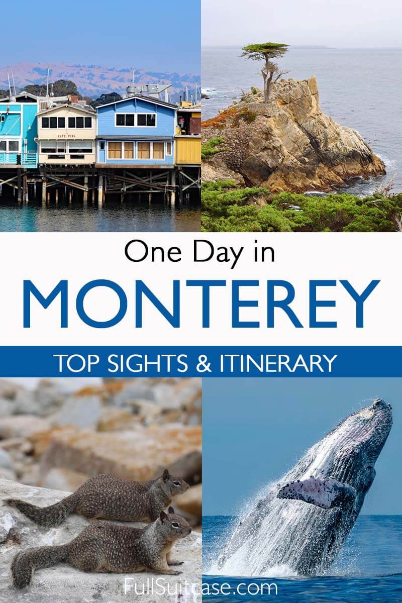 Một ngày ở Monterey - Điểm đến và lịch trình hàng đầu