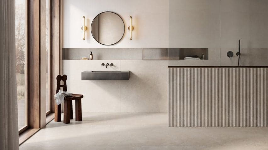 Lithos collection tiles by Casalgrande Padana
