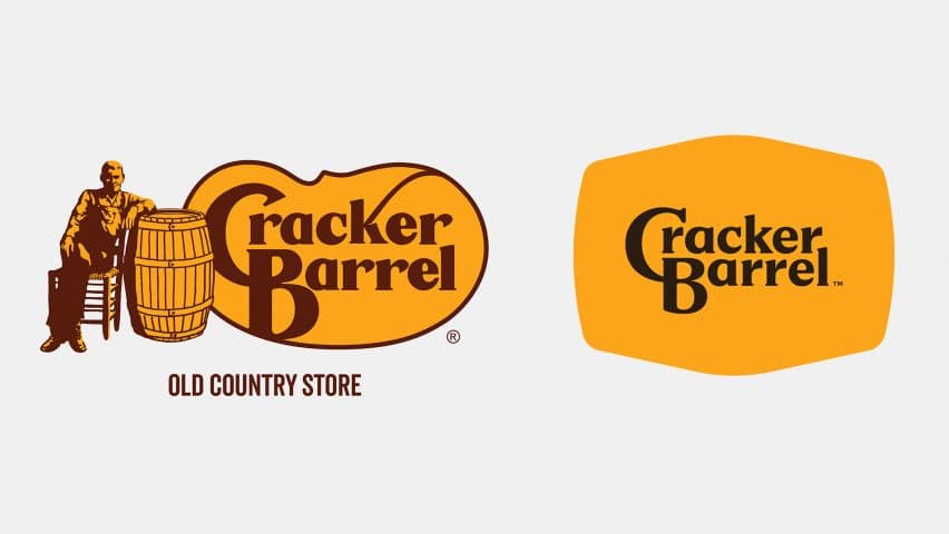 Thay đổi logo Cracker Barrel