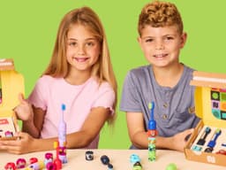 Bộ dụng cụ tự lắp đặt bàn chải sáng tạo cho trẻ em Babsy