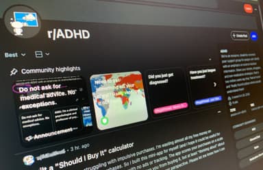 Nghiên cứu khác biệt giữa người tự chẩn đoán và được chẩn đoán ADHD