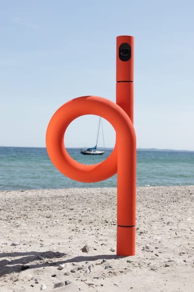 Hệ thống giám sát điêu khắc tạo điểm nhấn nghệ thuật ngoài trời