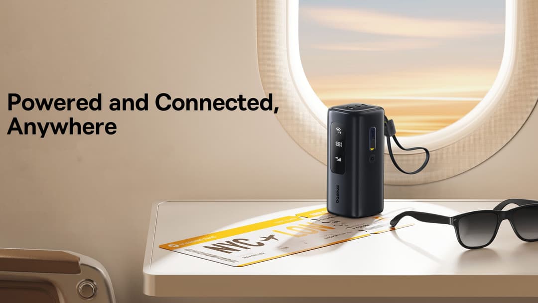 Baseus EnerGeek GX11: Giải pháp sạc và kết nối 2-trong-1 cho du lịch
