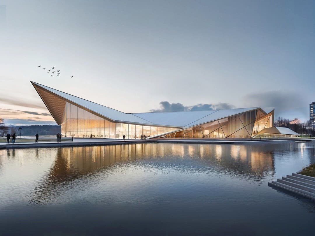 Trung tâm Cộng đồng Bronx gấp như Origami hòa quyện ba chức năng liền mạch