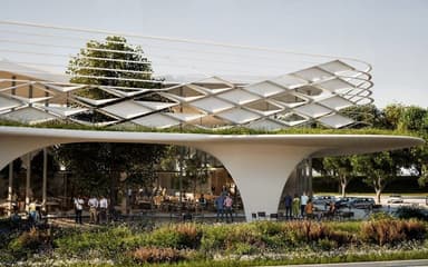 Hollaway Studio công bố thiết kế bền vững cho ga hành khách LeShuttle