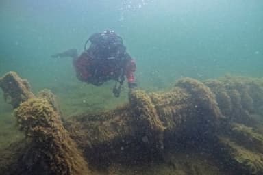 Phát hiện xác tàu Frank D. Barker tái hiện lịch sử hàng hải độc đáo