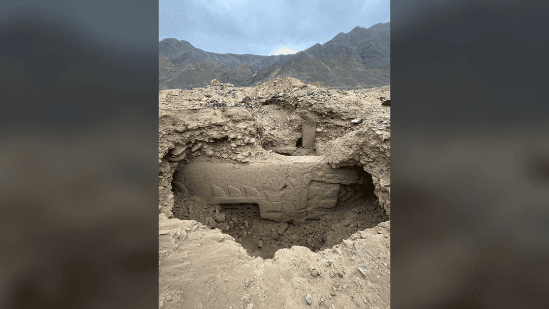 Bức tranh tường 3D độc đáo thời tiền Inca tại Huaca Yolanda, Peru