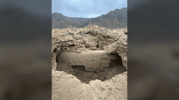 Bức tranh tường 3D độc đáo thời tiền Inca tại Huaca Yolanda, Peru