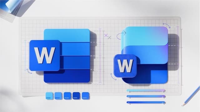 Biểu tượng Office của Microsoft được làm mới với đường cong mềm mại và màu gradient sống động