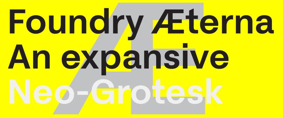 Foundry Æterna symbols