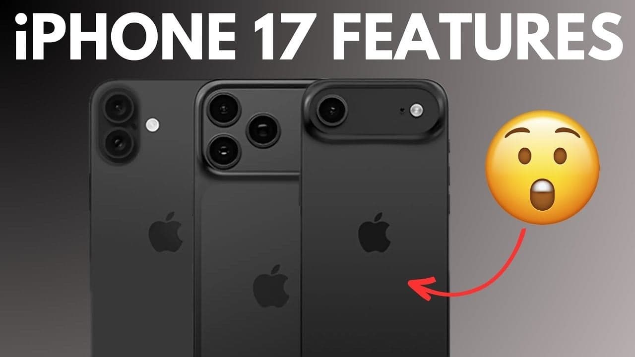 iPhone 17 showcasing reverse wireless charging for Qi-enabled devices