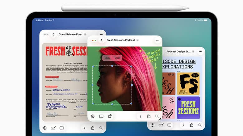 Ứng dụng Preview trên iPad
